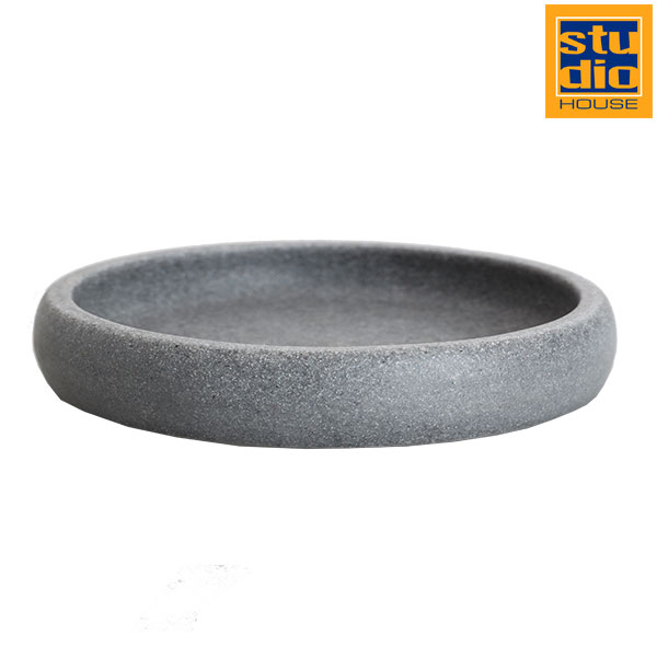 STUDIO HOUSE KERAM SOAP DISH GREY 