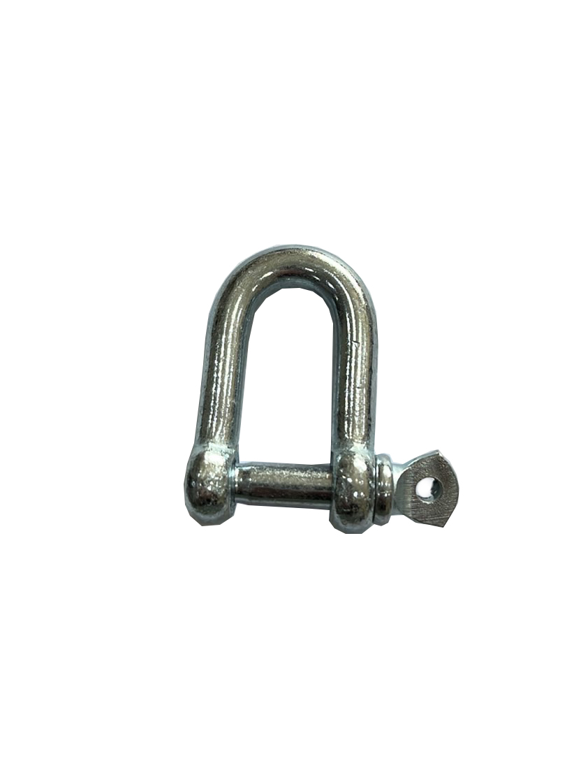 D SHACKLES STRAIGHT ZINC 10MM