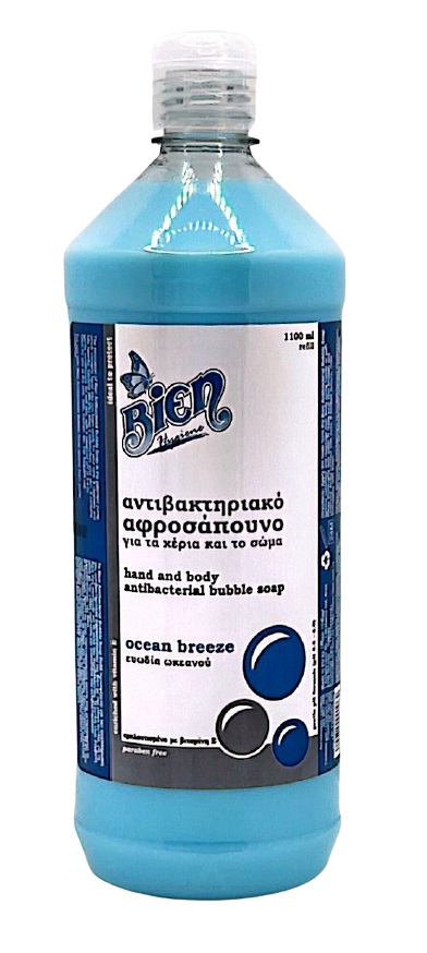 BIEN BUBBLE SOAP OCEAN 1100ML REFILL