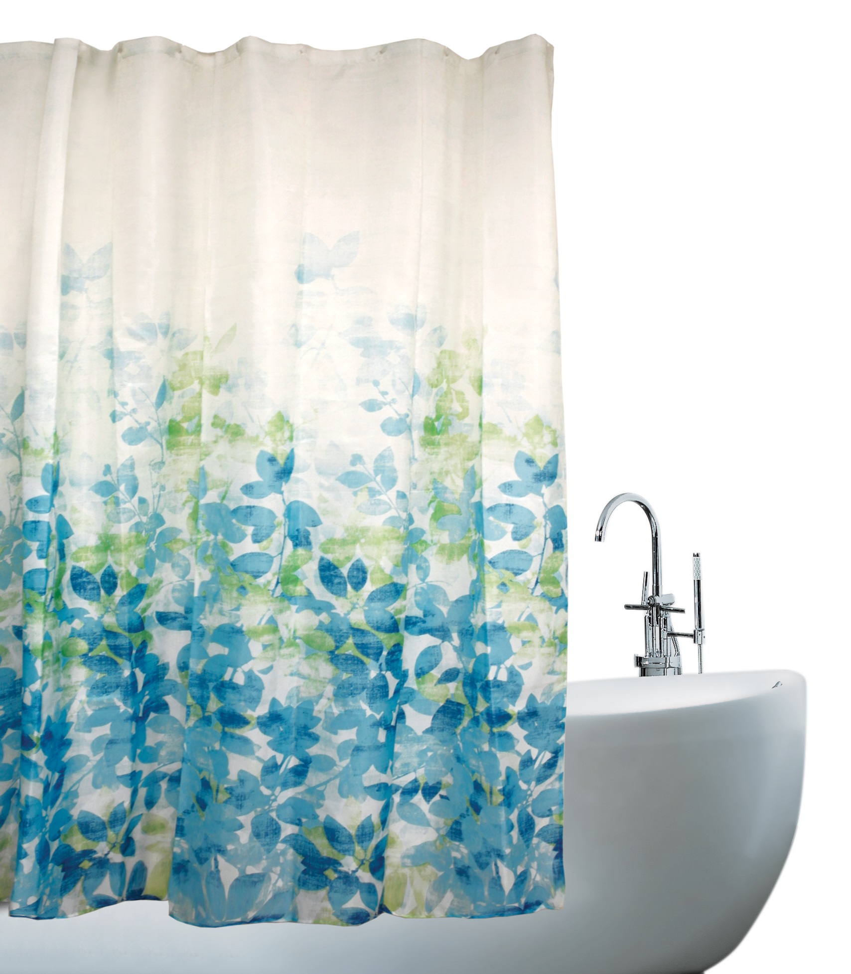 SHOWER CURTAIN 180X180CM POLY AQUARELLA