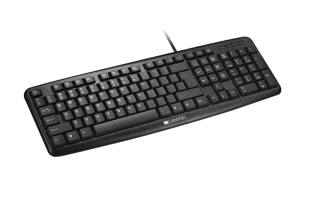 CANYON WIRED KEYBOARD BLACK