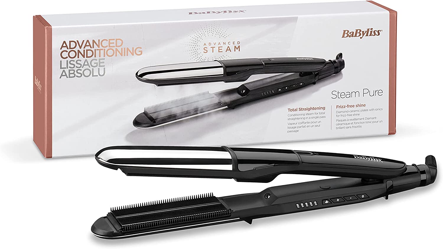 BABYLISS ST495E ΣΙΔΕΡΟ ΜΑΛΛΙΩΝ