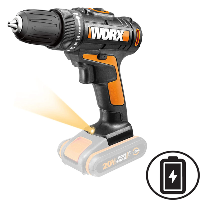 WORX WX101.9 ΔΡΑΠΑΝΟΚΑΤΣΑΒΙΔΟ ΜΠΑΤΑΡΙΑΣ 30CM SOLO 20V - ΧΩΡΙΣ ΜΠΑΤΑΡΙΑ