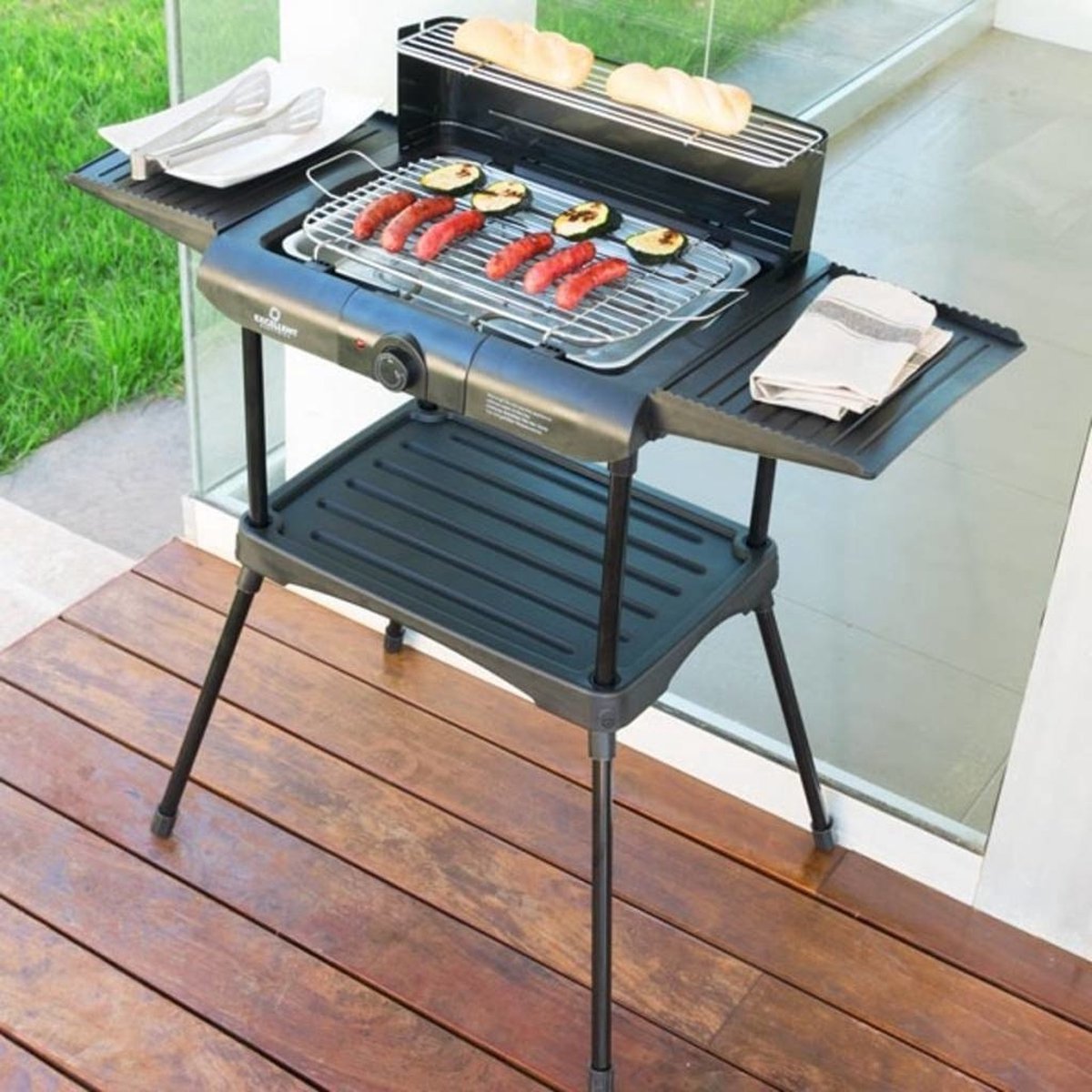 BBQ ELECTRIC STANDING 2000W