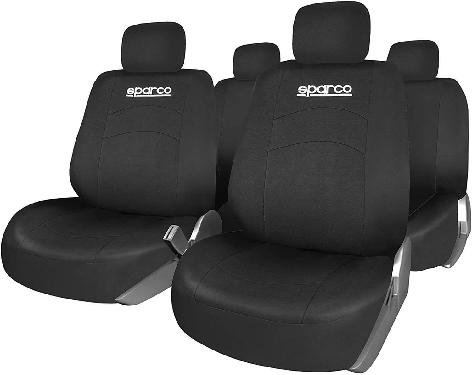 SPARCO SEAT COVER SET BLACK SPS402 BLACK