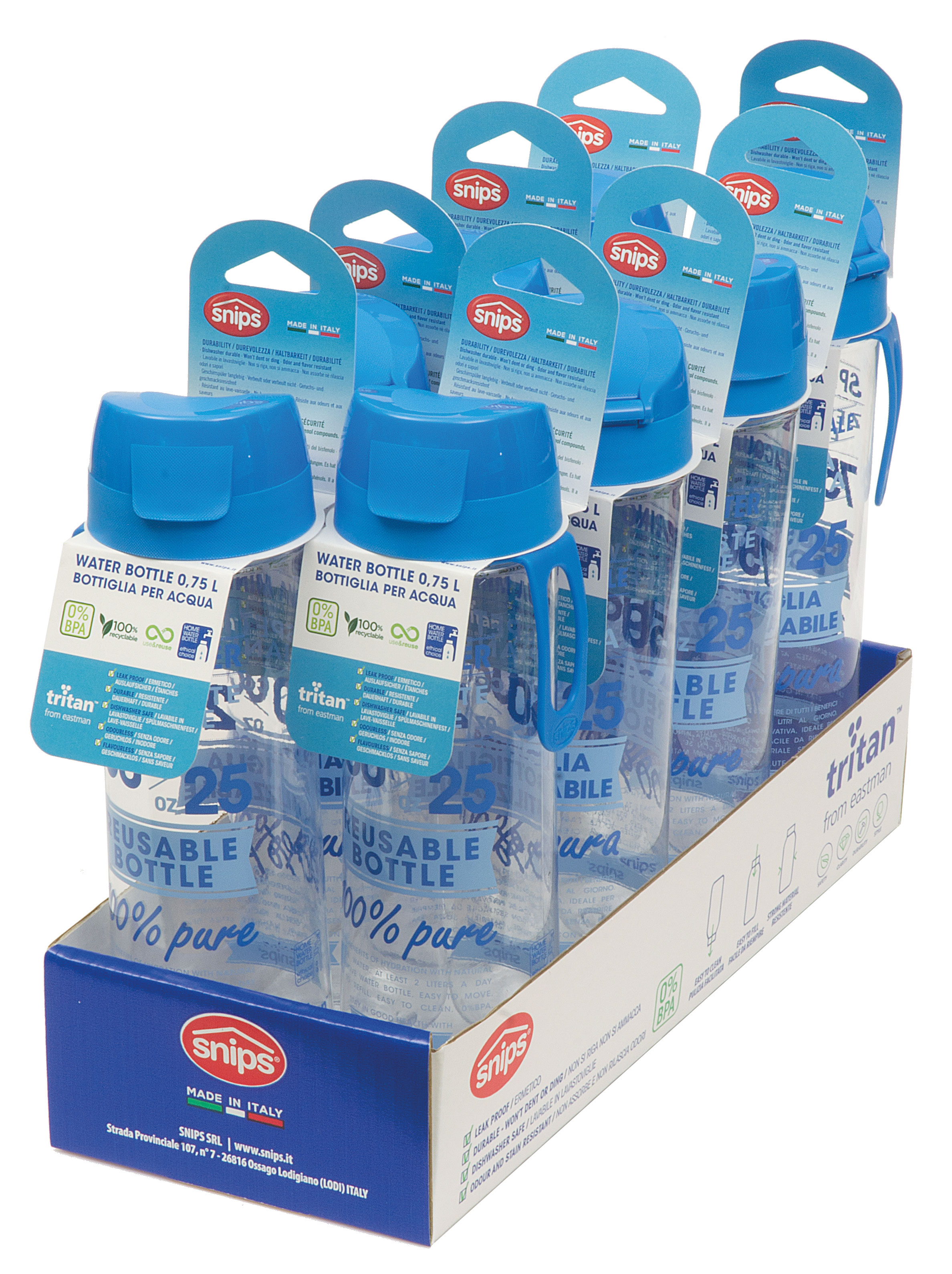 TRITAN RENEW BOTTLE 0.75L BLUE