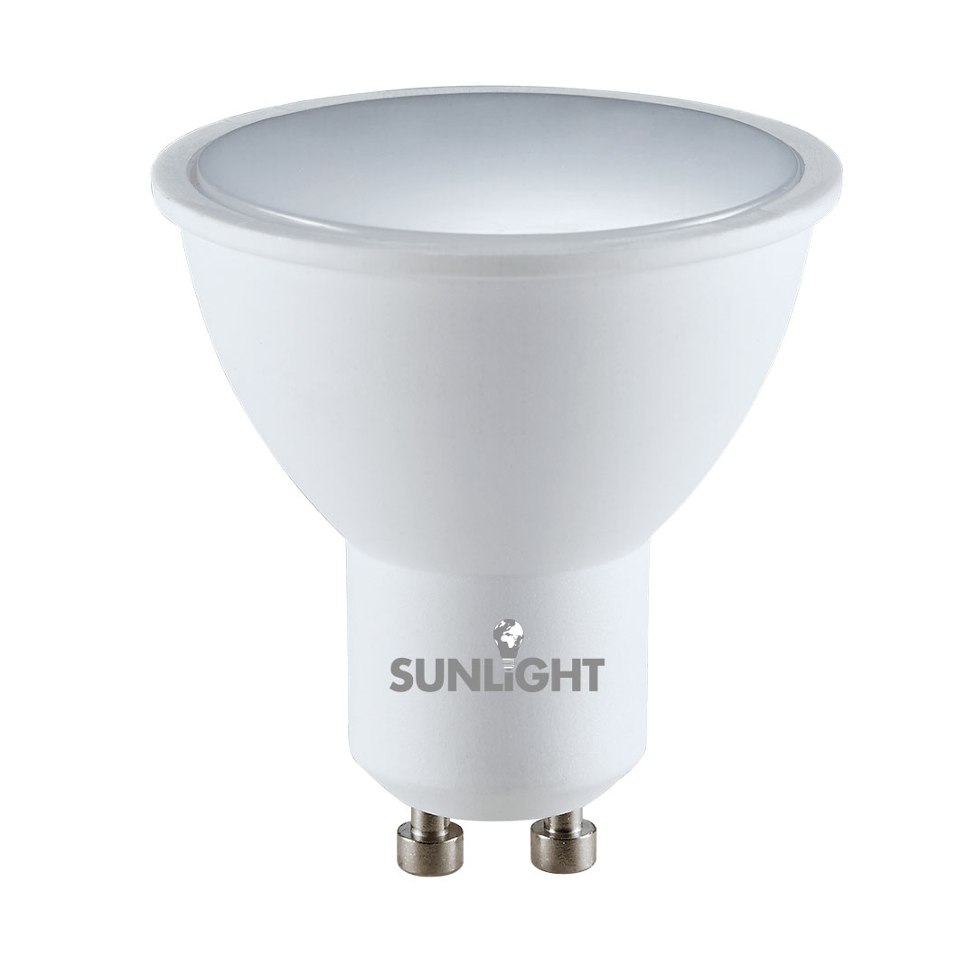 SUNLIGHT LED 4.5W LAMP GU10 400LM 4000K 120° FROSTED