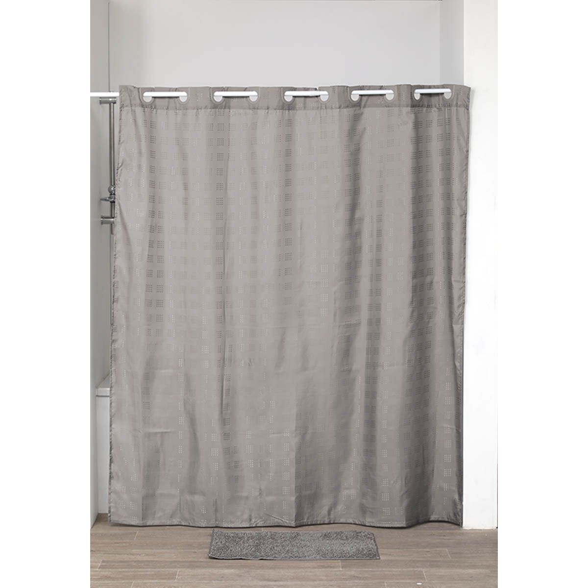 TENDA SHOWER CURTAIN 180X200CM TAUPE