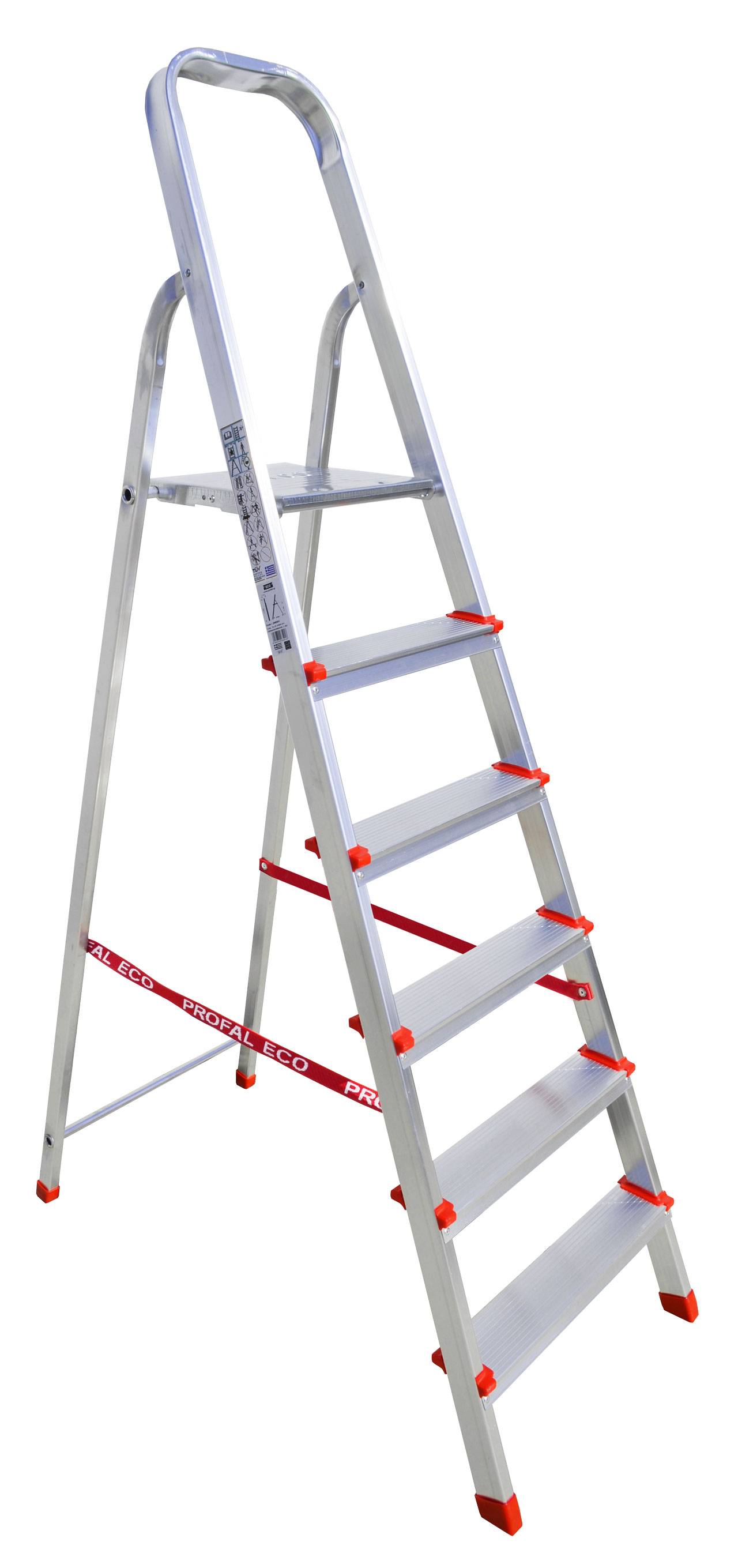 PROFAL ALUMINIUM LADDER 5+1 ECO