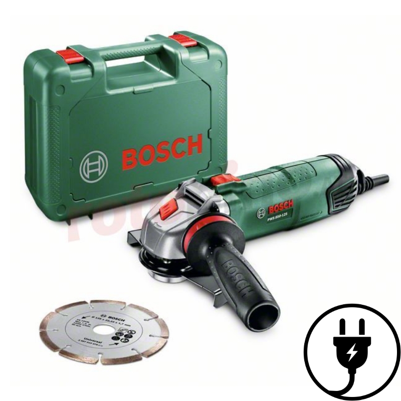 BOSCH 06033A2704 ΓΩΝΙΑΚΟΣ ΗΛΕΚΤΡΙΚΟΣ ΤΡΟΧΟΣ 850W 125MM