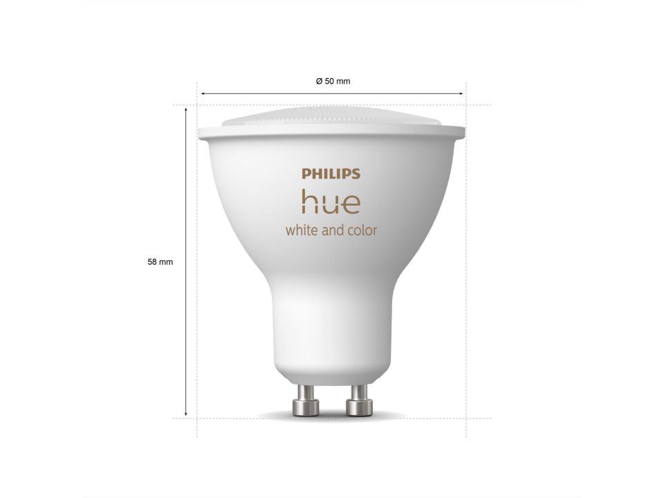 PHILIPS HUE 1 PACK AMBIANCE 4.3W GU10 EUR