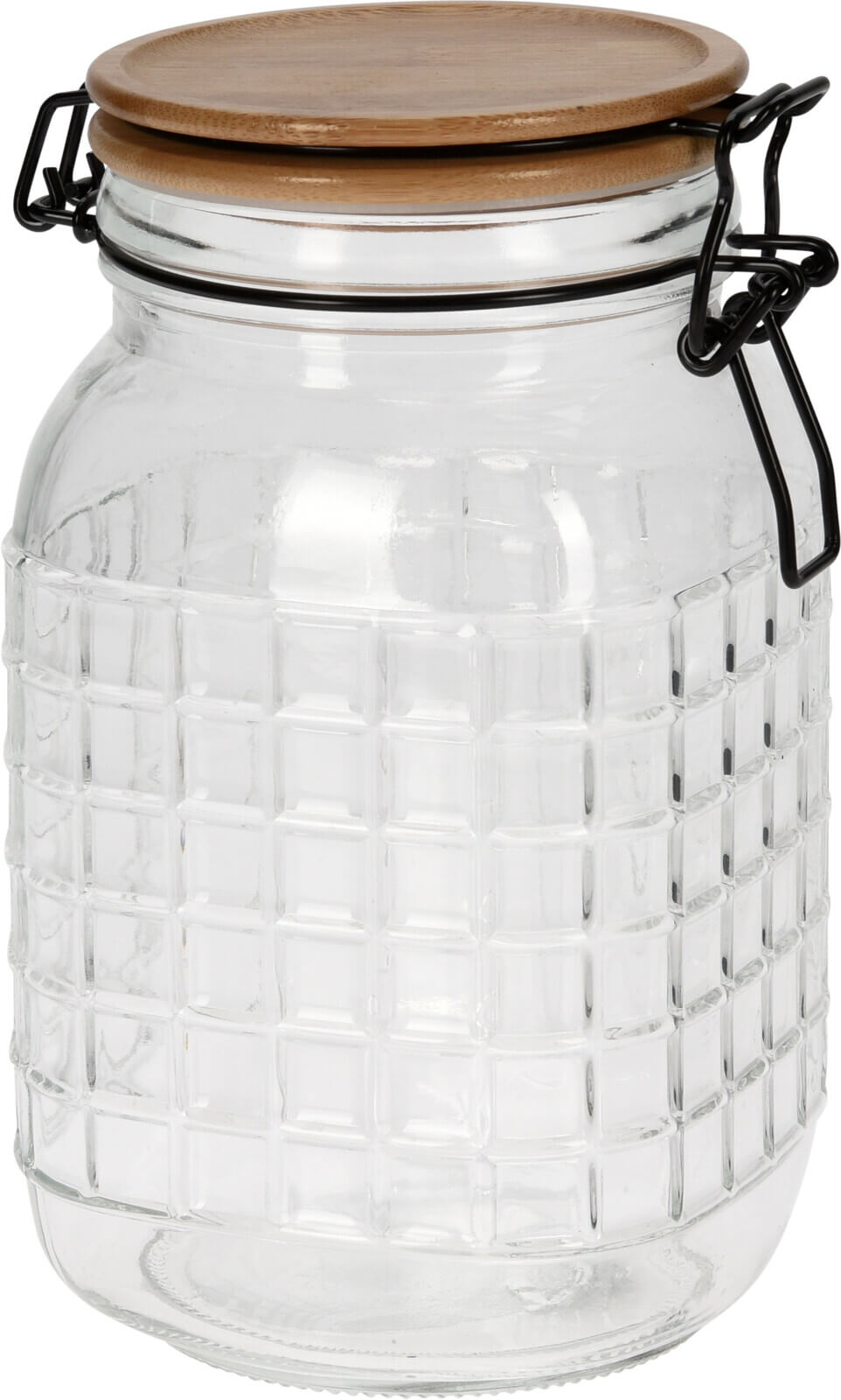 STORAGE JAR GLASS 1650ML