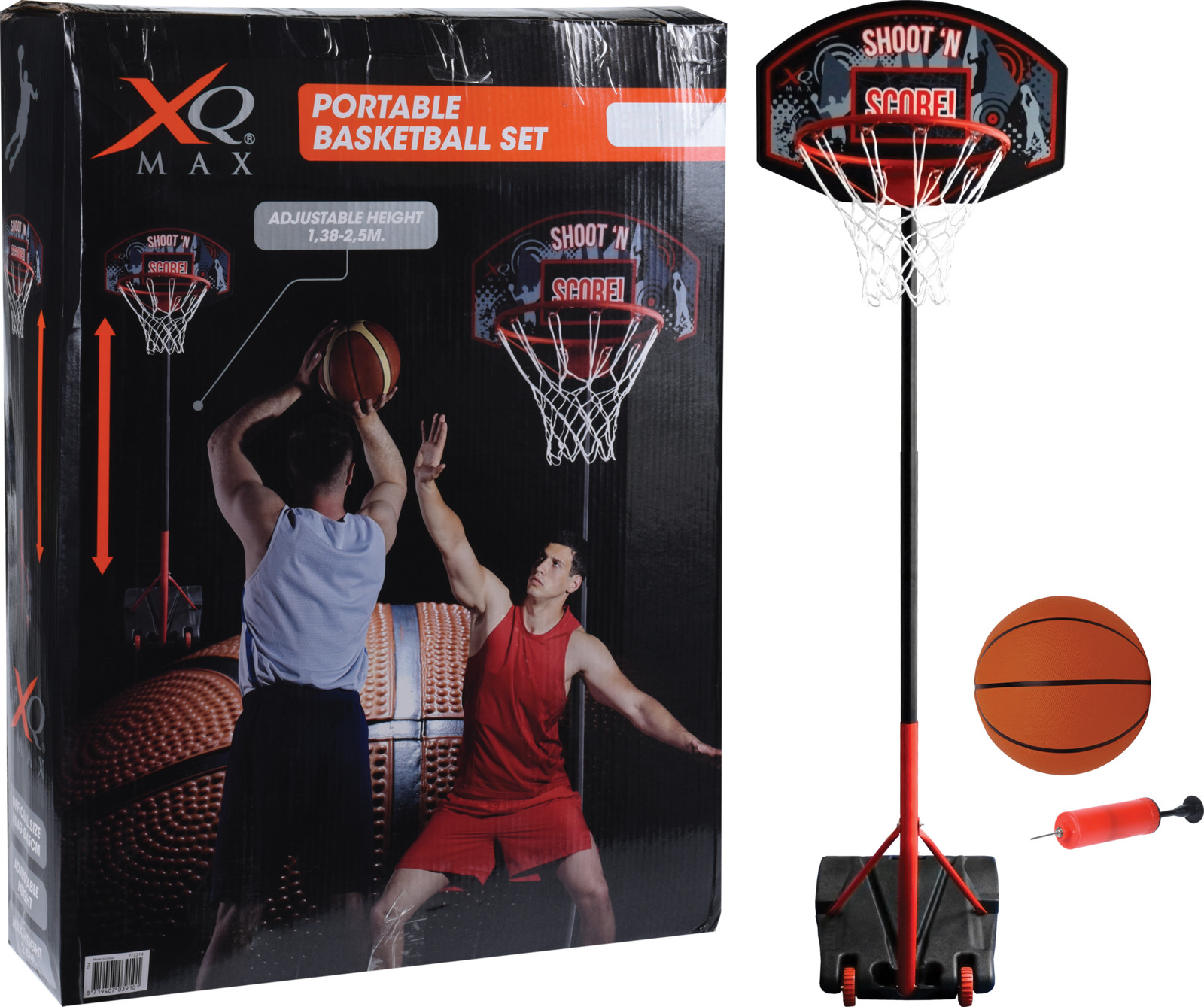 XQMAX BASKETBALL STAND PORTABLE