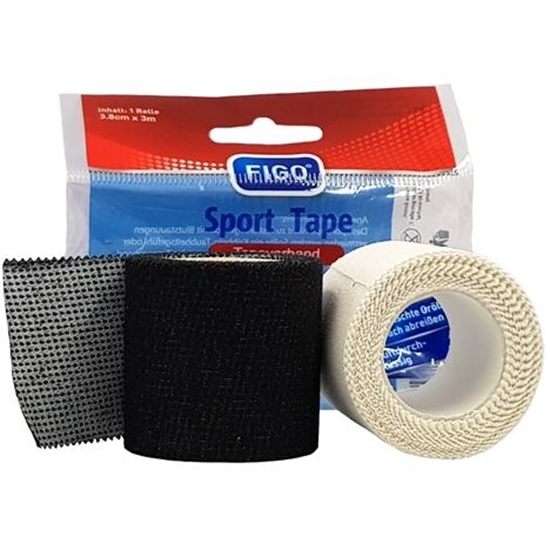 FIGO SPORT TAPE BLACK/ WHITE