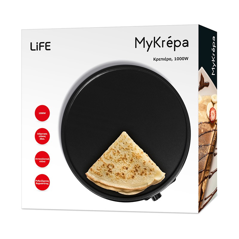 LIFE MYKREPA 221-0233 CREPE MAKER 1KW