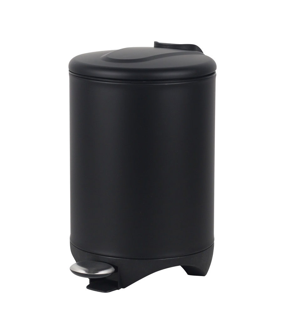 VEGAS PEDAL BIN 5L MATT BLACK