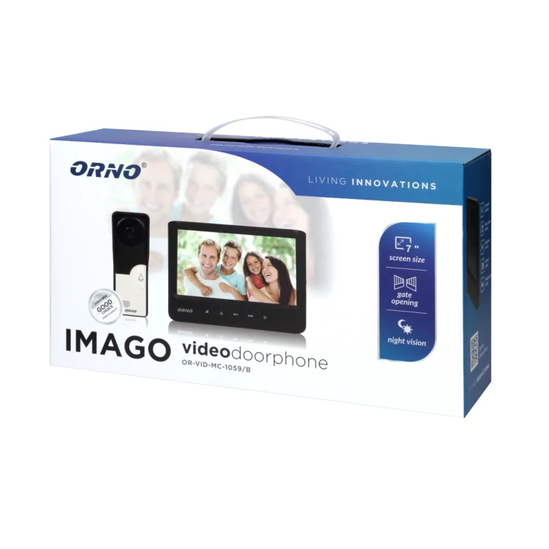 ORNO 653233 SINGLE VIDEO DOOR PHONE MONITOR 7''