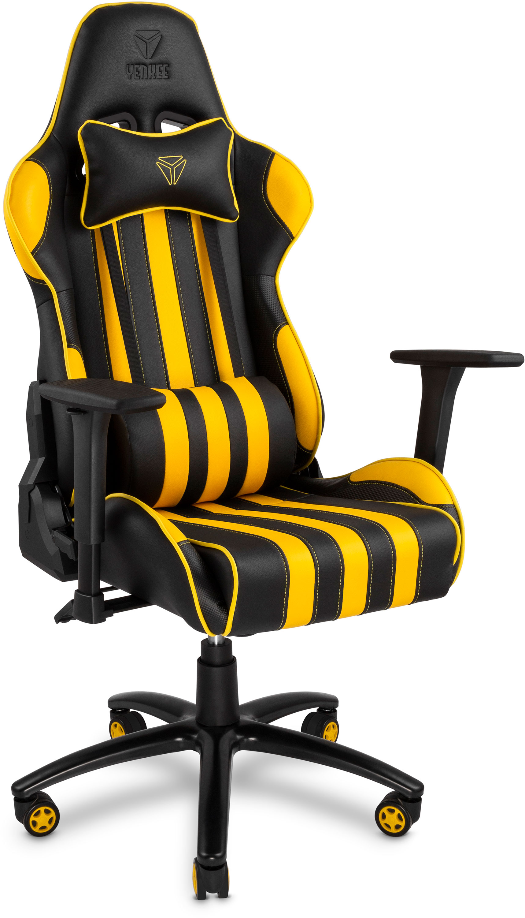 YENKEE YGC 100YW HORNET GAMING CHAIR YELLOW/BLACK 658x315x830MM