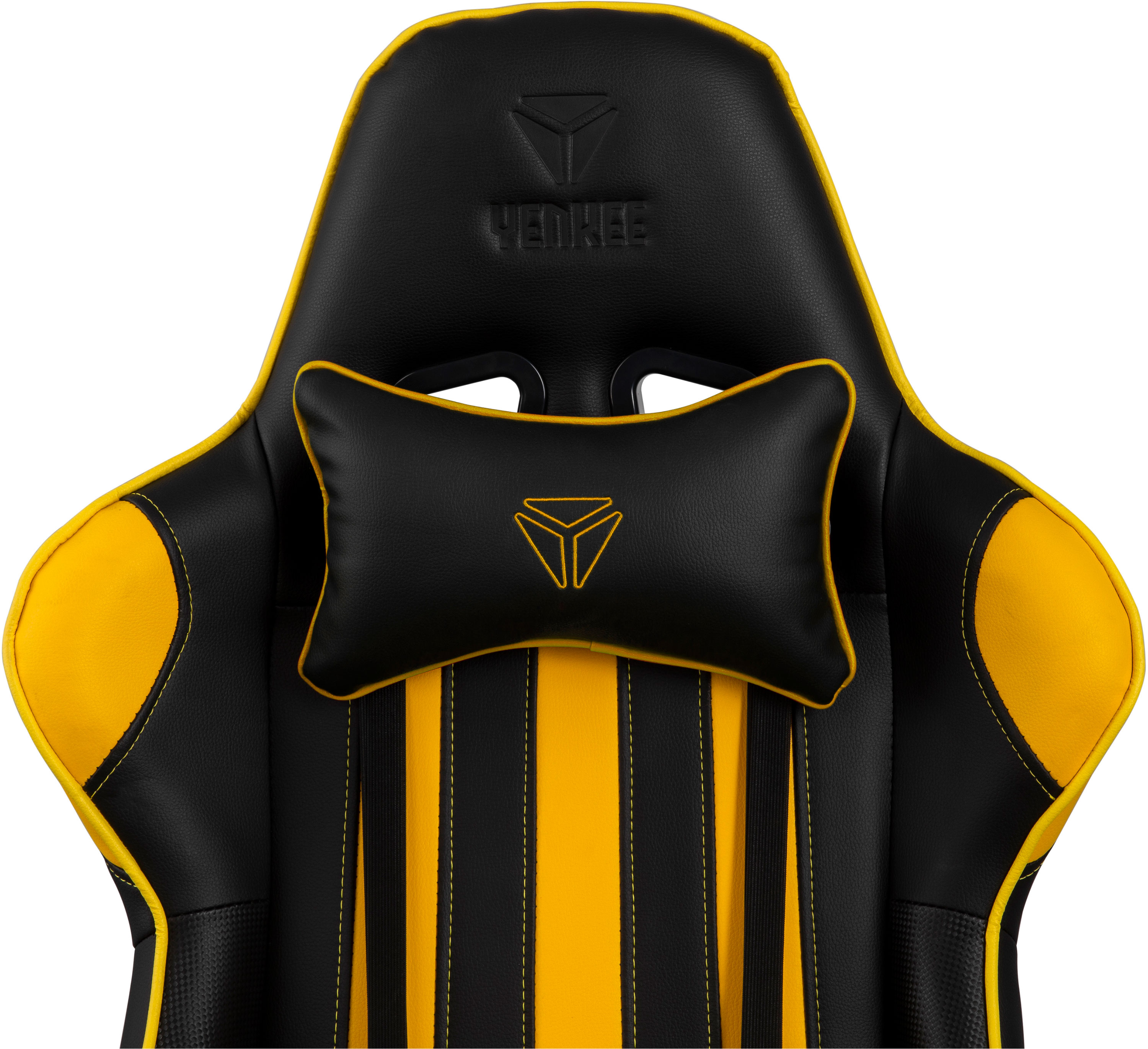 YENKEE YGC 100YW HORNET GAMING CHAIR YELLOW/BLACK 658x315x830MM