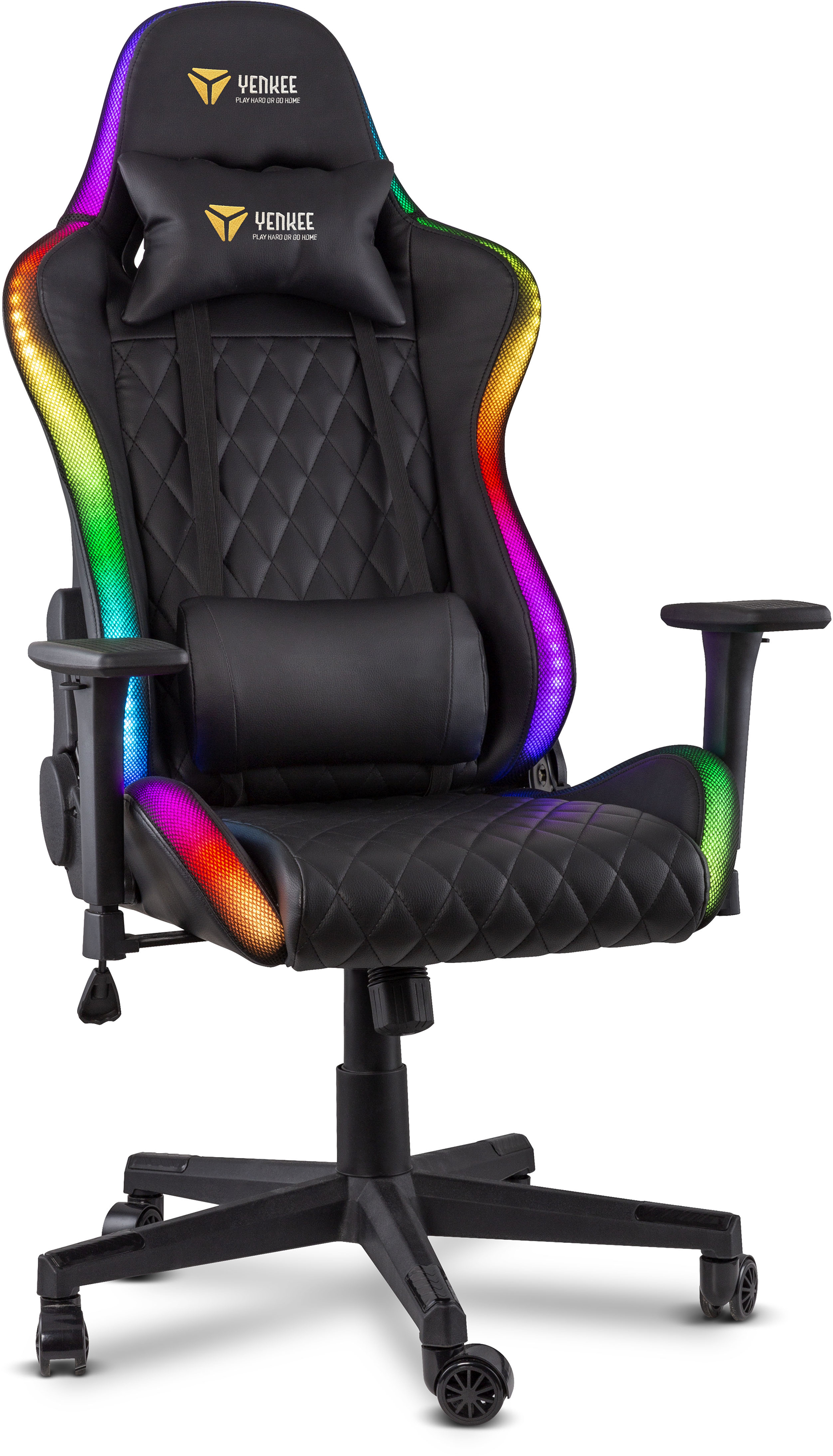 YENKEE YGC 300RGB GAMING CHAIR 660X320X833MM