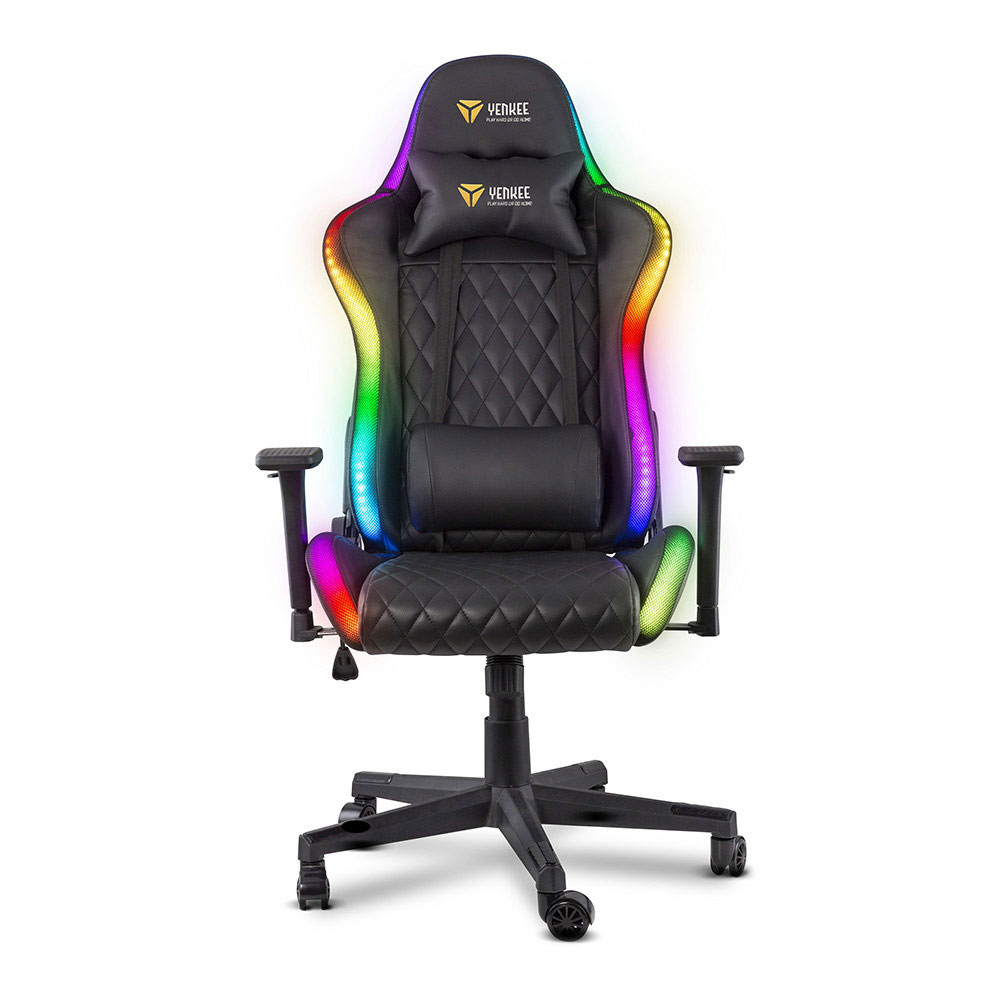 YENKEE YGC 300RGB GAMING CHAIR 660X320X833MM