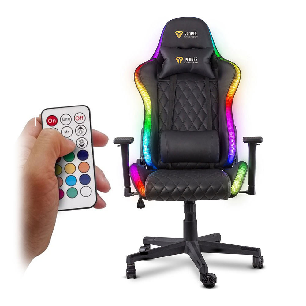 YENKEE YGC 300RGB GAMING CHAIR 660X320X833MM