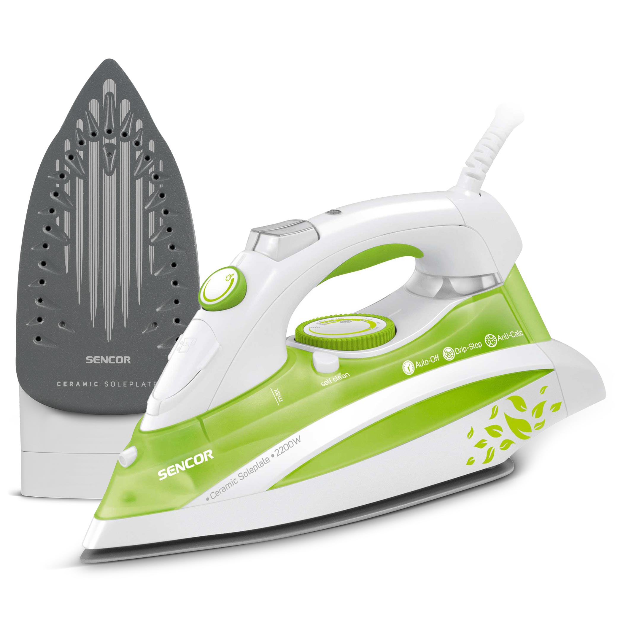 SENCOR SSI 8440GR STEAM IRON 380ML 2.2KW