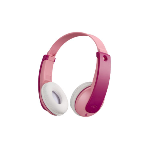 JVC WIRELESS KIDS AROUND EAR HEADPHONES PINK