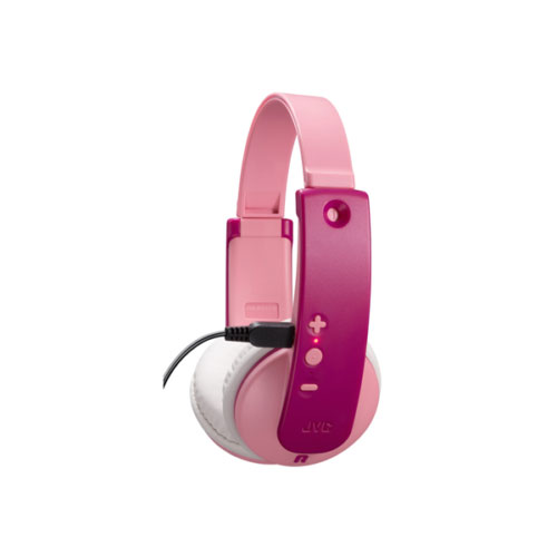 JVC WIRELESS KIDS AROUND EAR HEADPHONES PINK