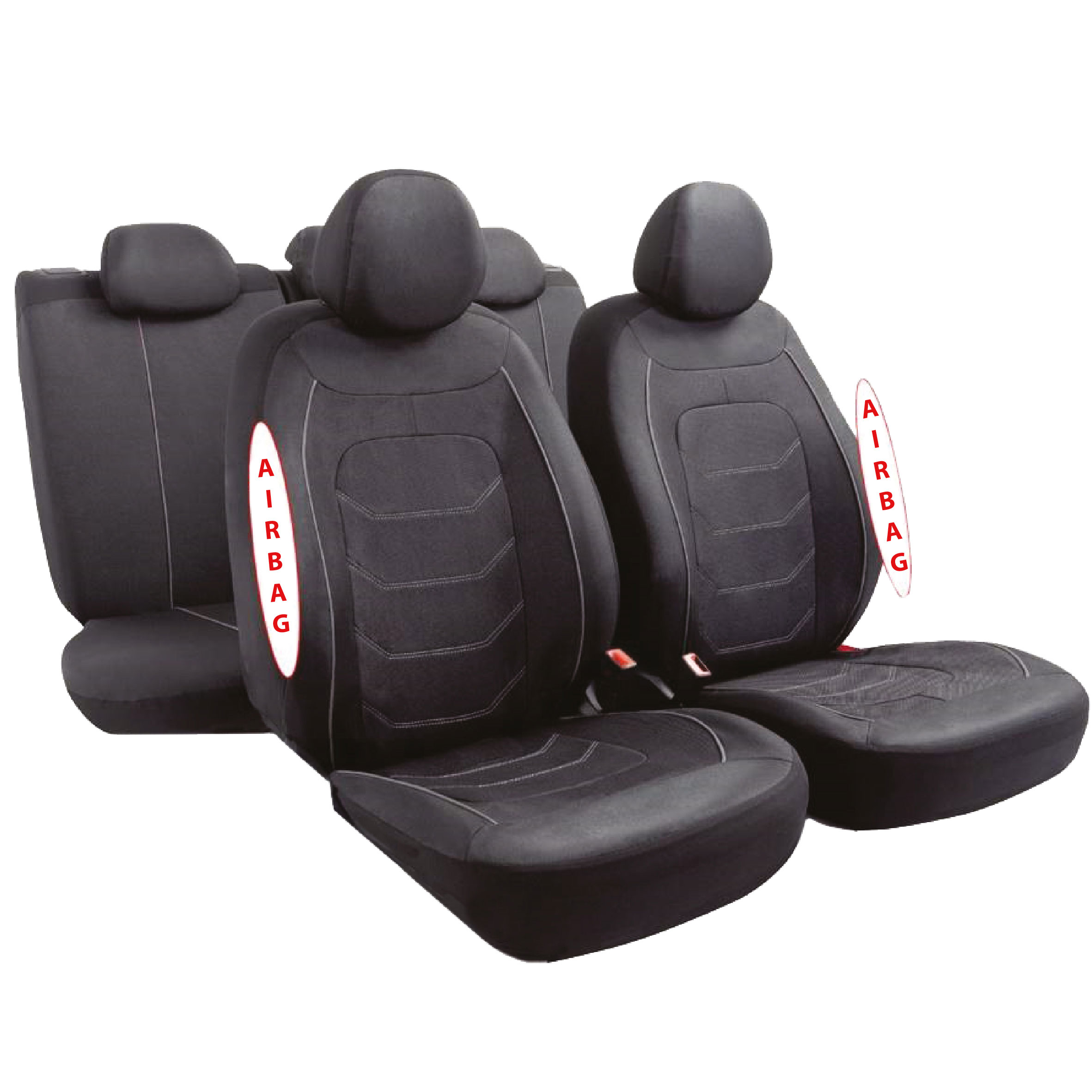 FALCON SEAT COVER PILOT GREY STITCHING