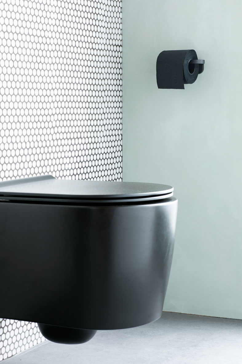 BRABANTIA MINDSET TOILET ROLL HOLDER- MINERAL GREY