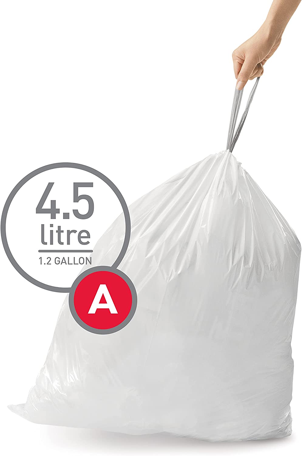 SIMPLEHUMAN BIN BAG LINER A (4.5L) 30PCS