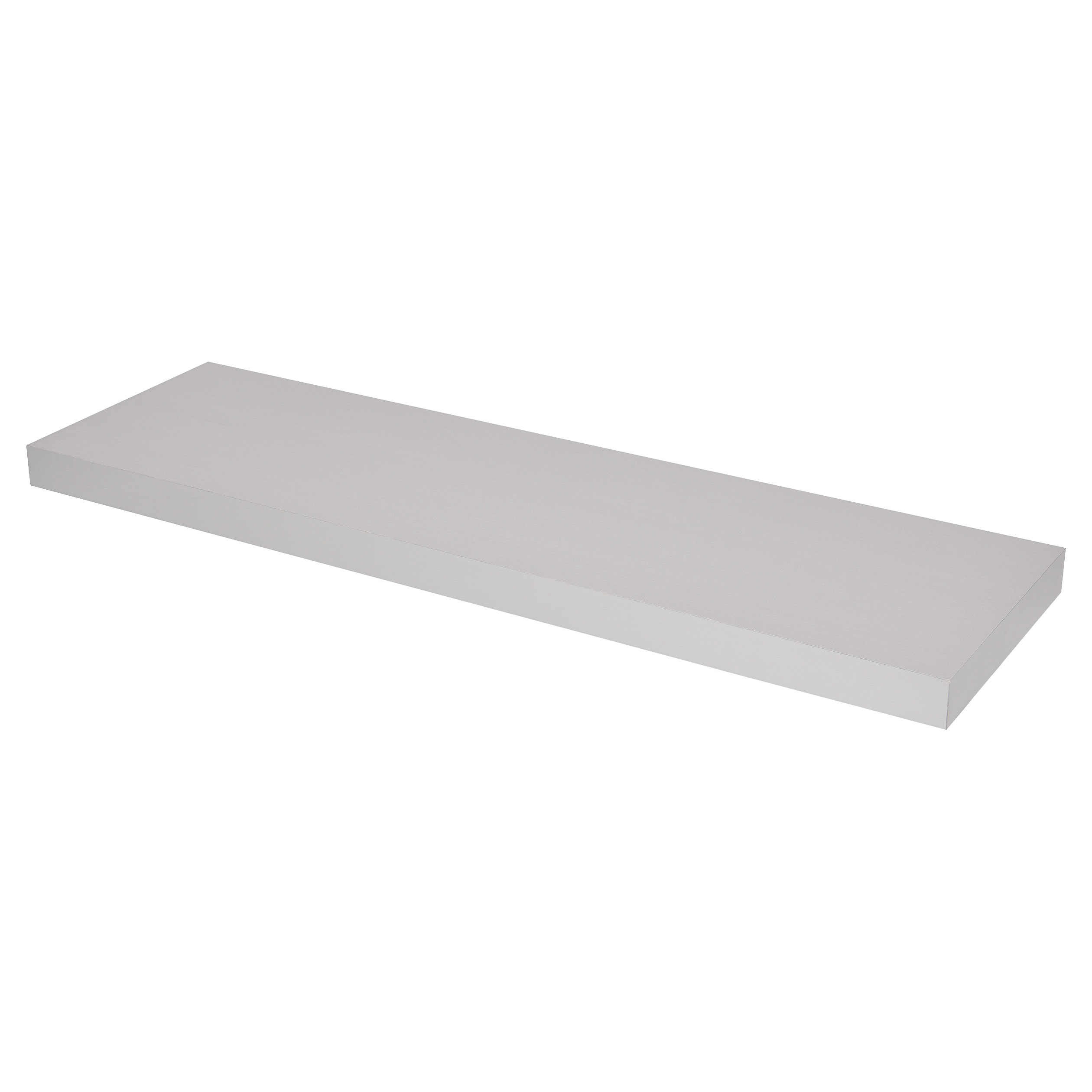 WALL FLOATING SHELF 80CM XL4 ALUMINIUM PAPER