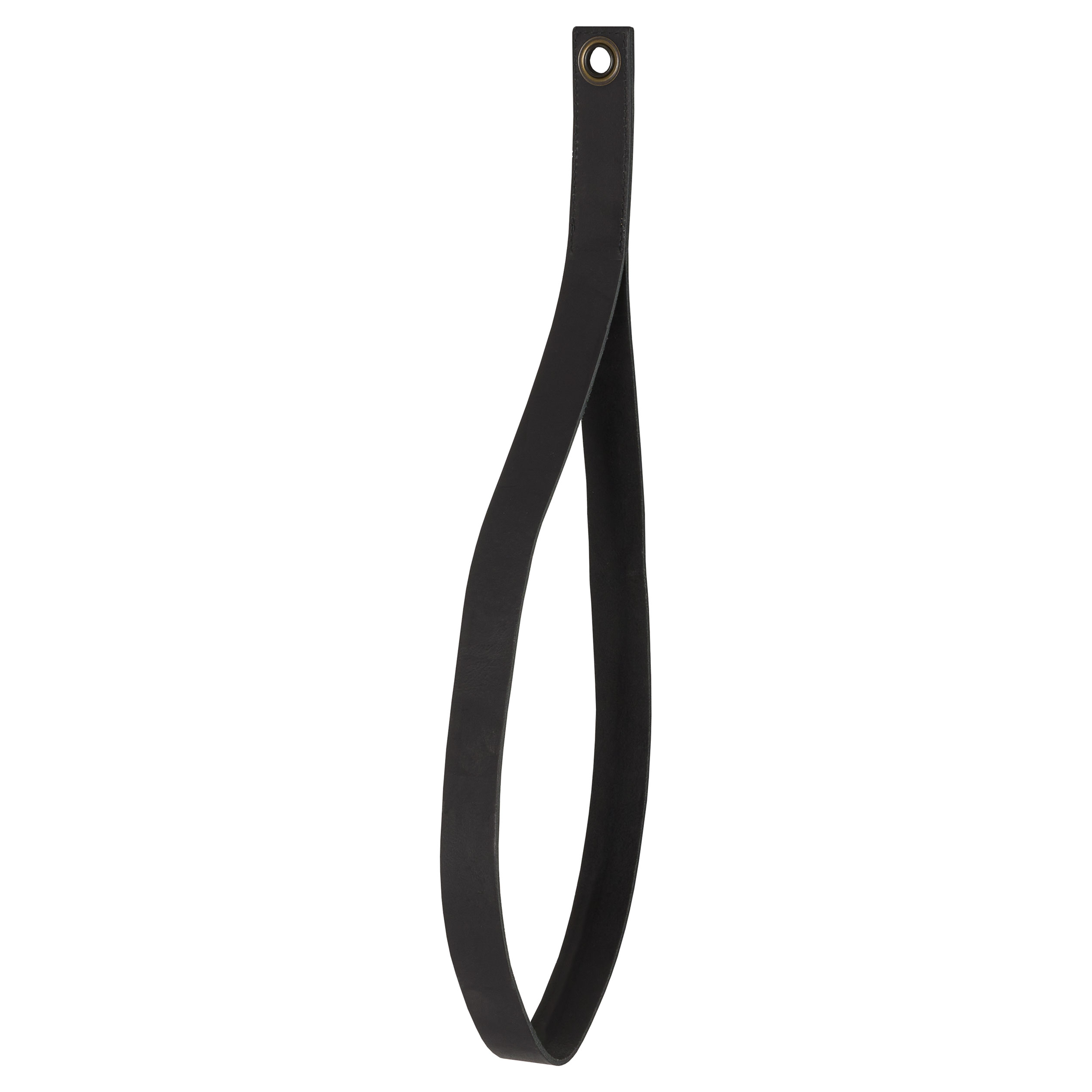 DURALINE LEATHER STRAP 100CM BLACK