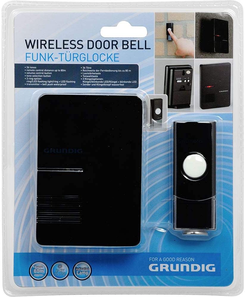 GRUNDIG WIRELESS DOORBELL 1 WIRELESS RECEIVER 