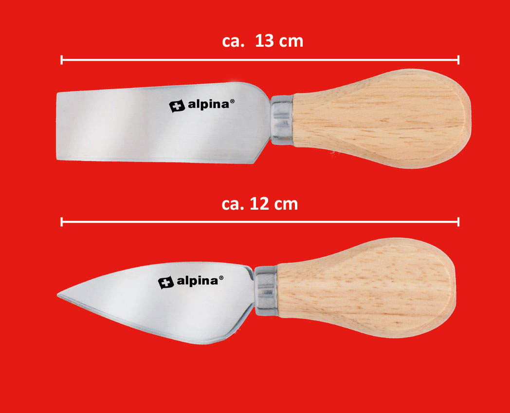 ALPINA CHEESE KNIFE 2PCS