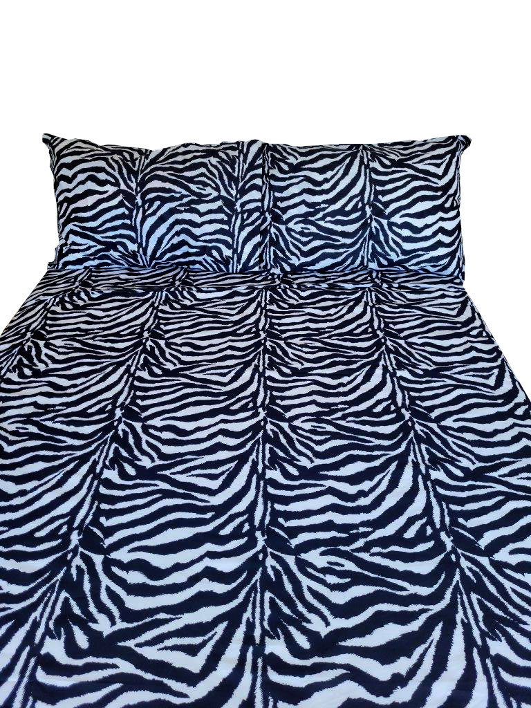 JONES ESSENTIALS QUILT 260X230CM ZEBRA