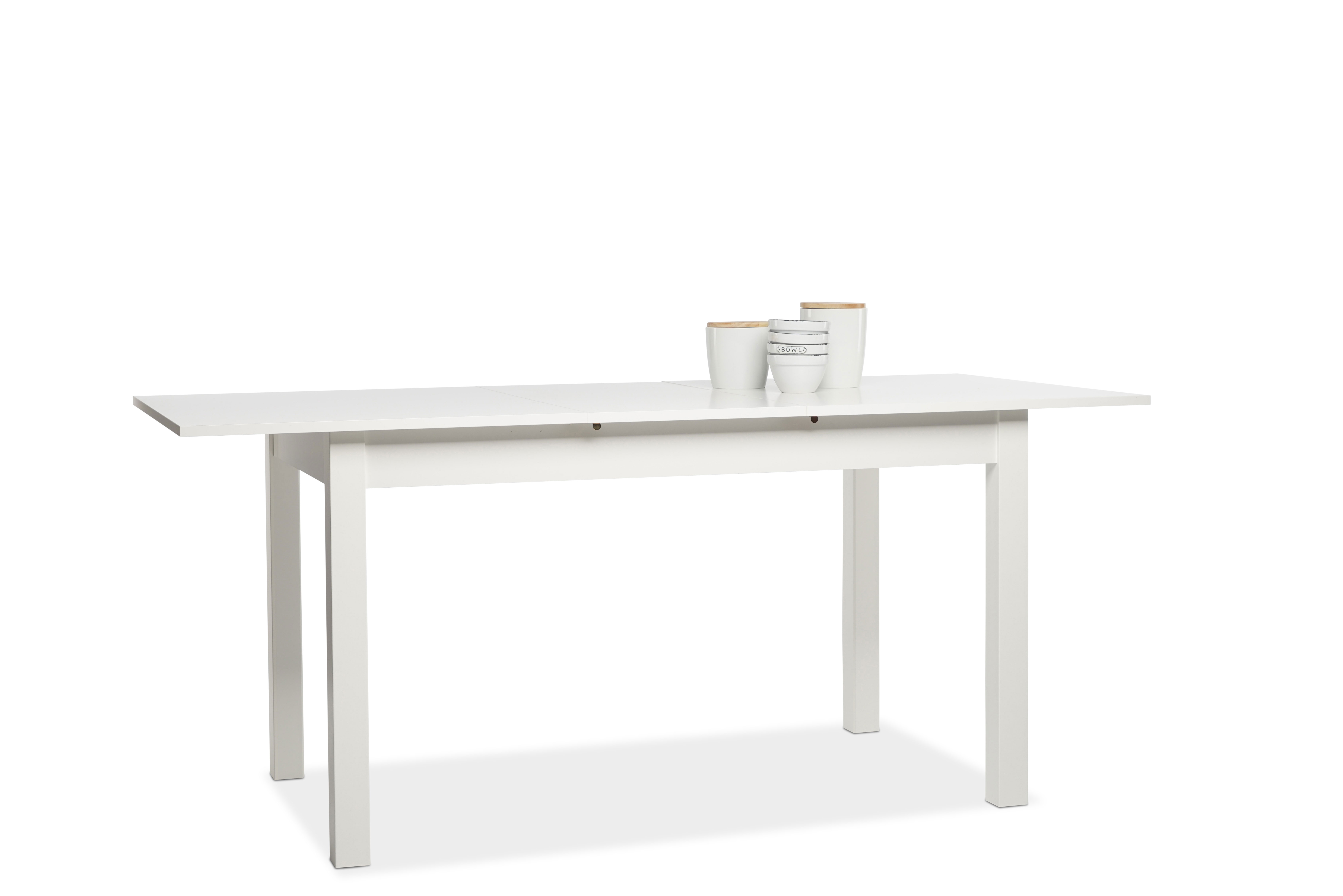 FINORI COBURG 140-180CM EXTENDABLE TABLE WHITE