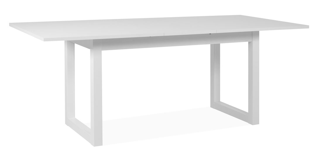 FINORI DENVER EXTENDABLE TABLE 160-200CM WHITE