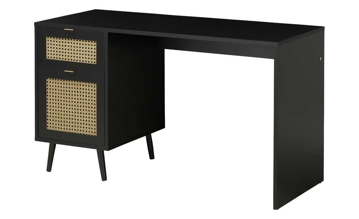 VIENNA DESK 130X75X55CM BLACK