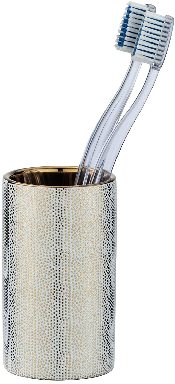 WENKO NURIA TUMBLER GOLD/WHITE