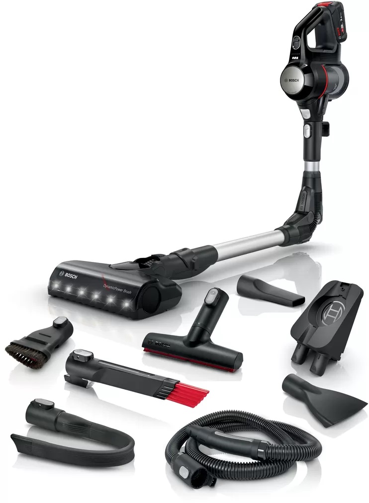 BOSCH UNLIMITED 7 RECHARCHABLE HANDHELD VACUUM CLEANER STICK & ACCESSORIES - BLACK