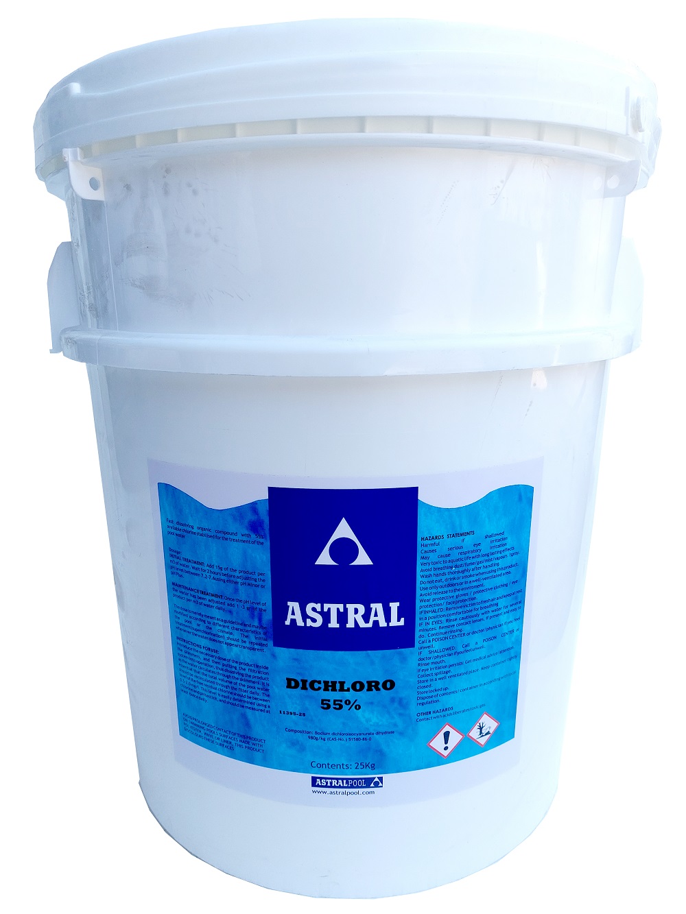 ASTRAL SODIUM DICHLORO 55% 25KG