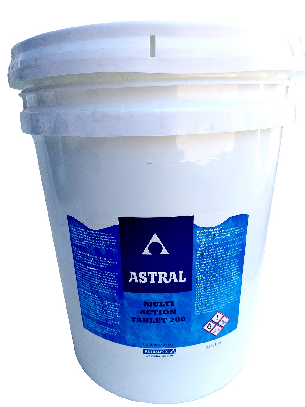 ASTRAL MULTIACTION TABLETS 25KG