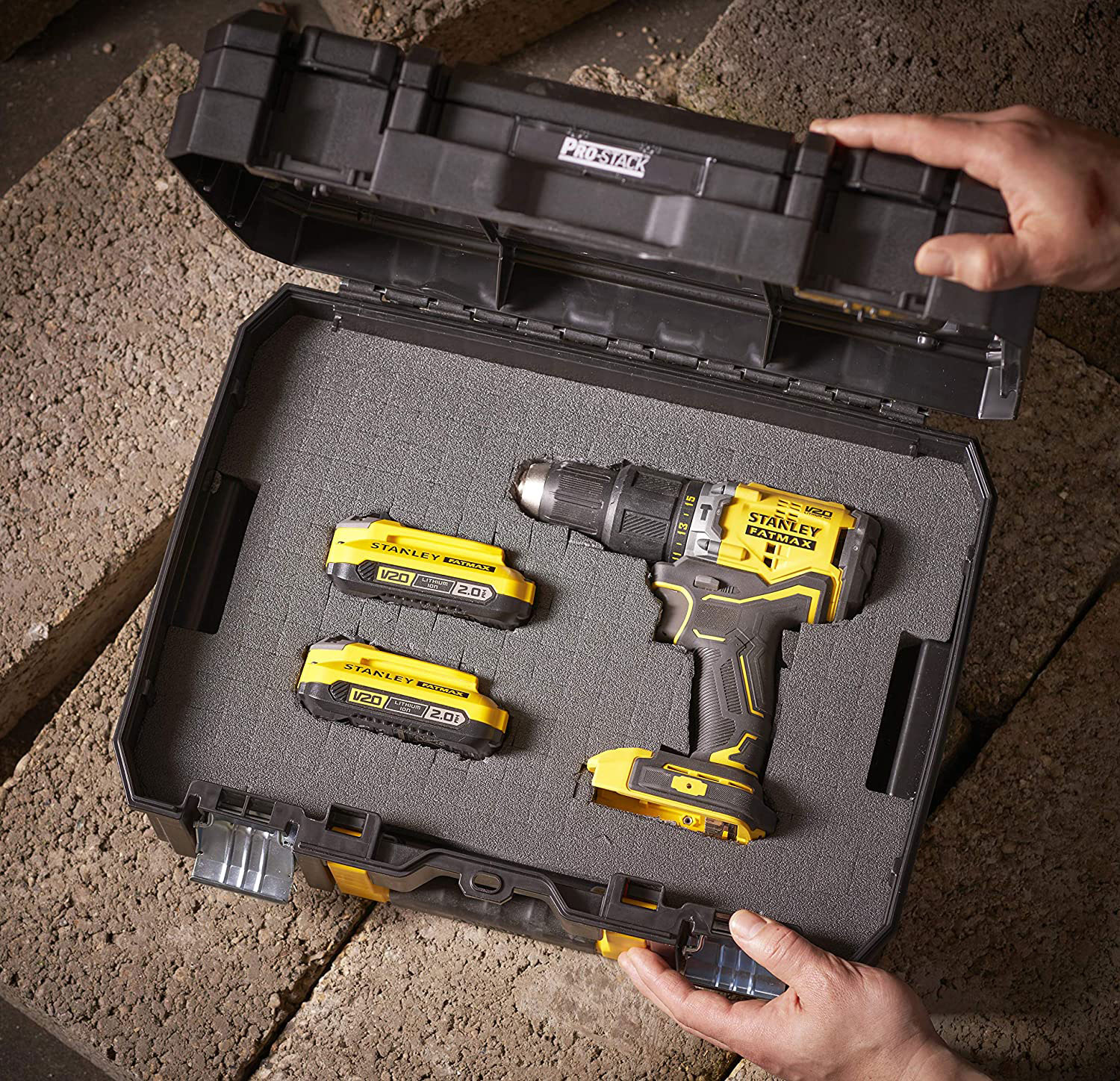 STANLEY FMST1-71967 FATMAX PRO-STACK TOOLBOX ORGANISER 44X18.3X33.3CM