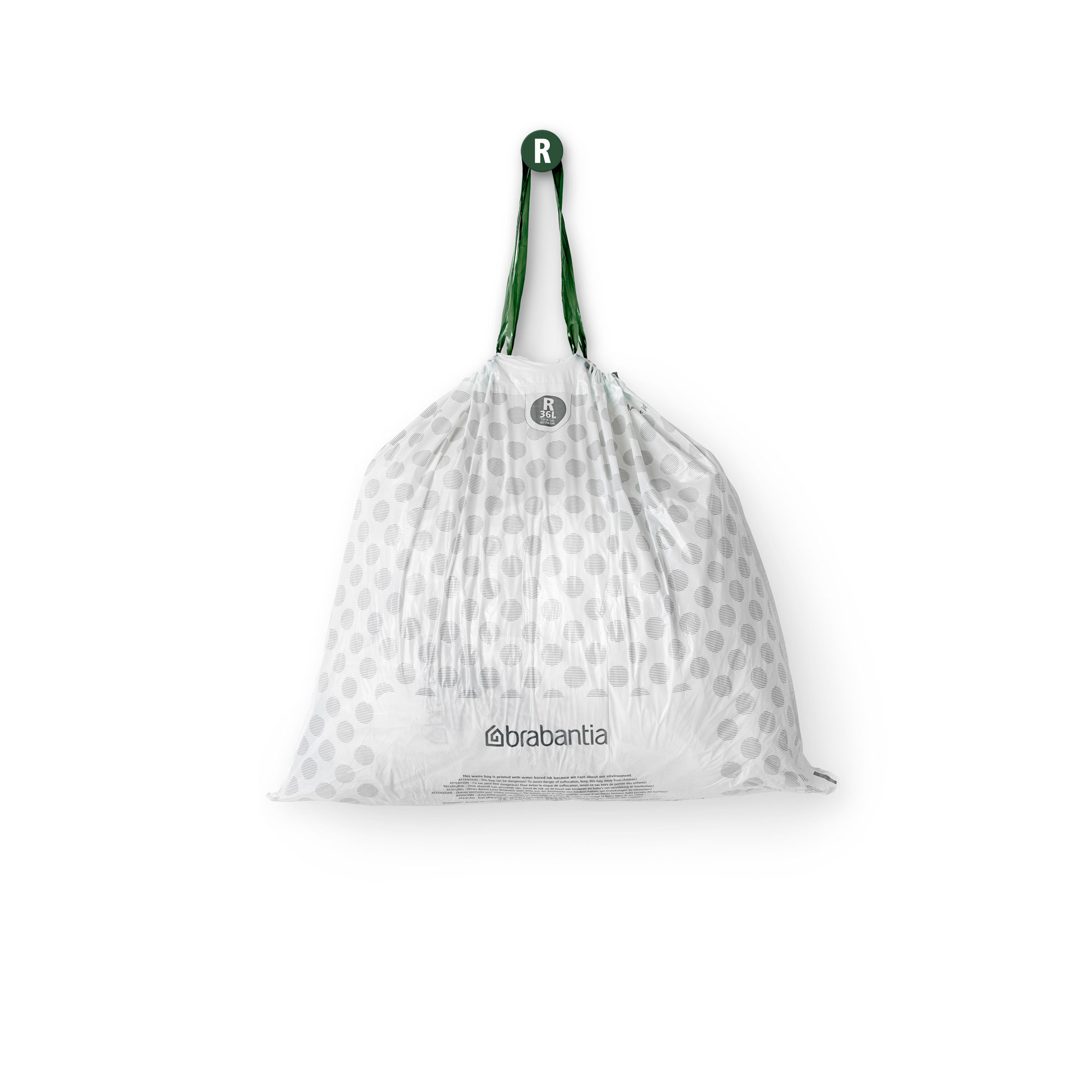 BRABANTIA PERFECTFIT BIN BAGS CODE R SIZE 36L 20PCS