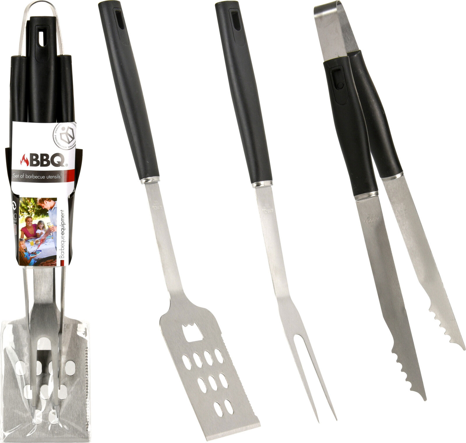 BBQ TOOL SET 3PCS