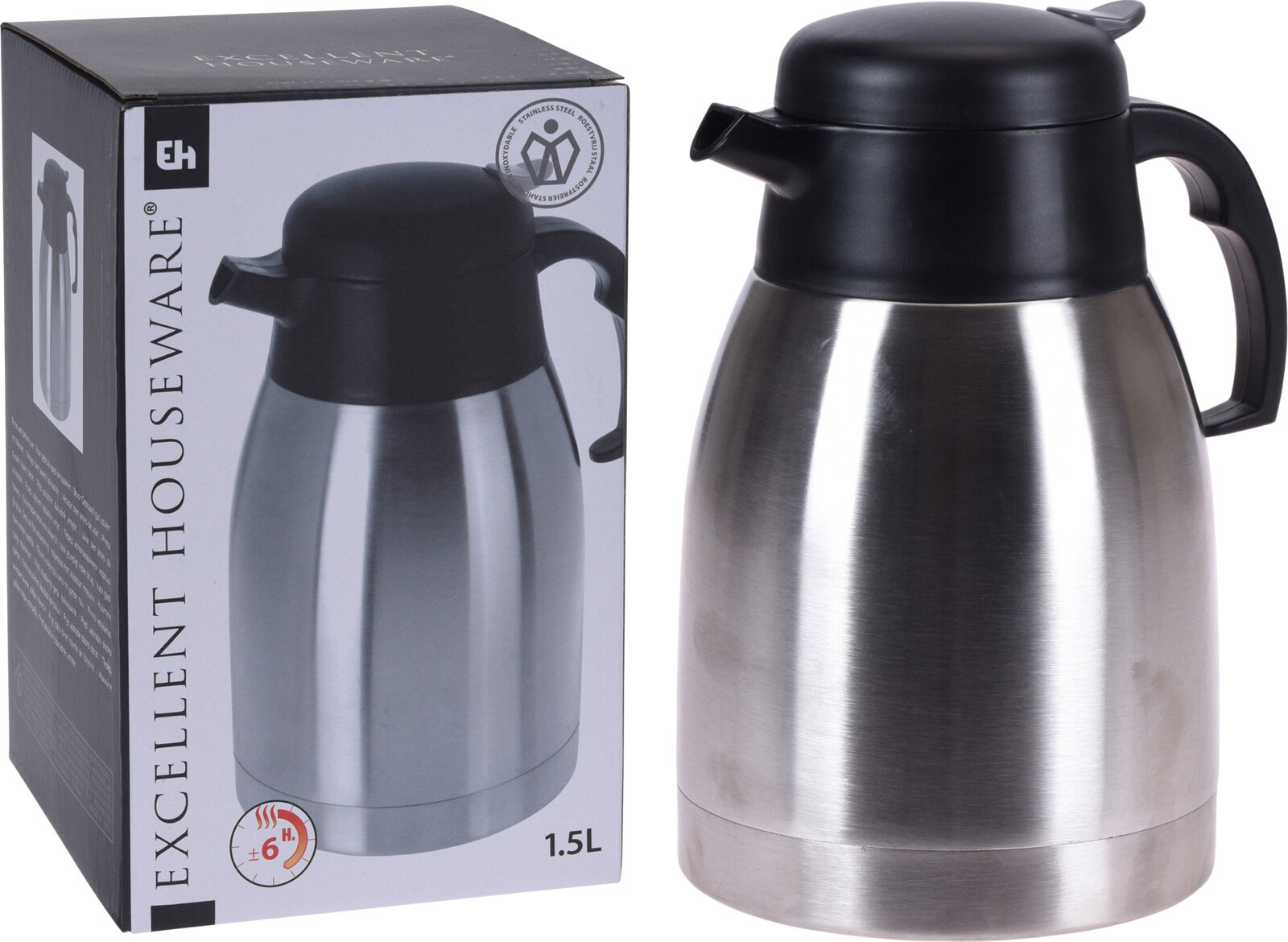 VACUUM JUG INOX 1500ML