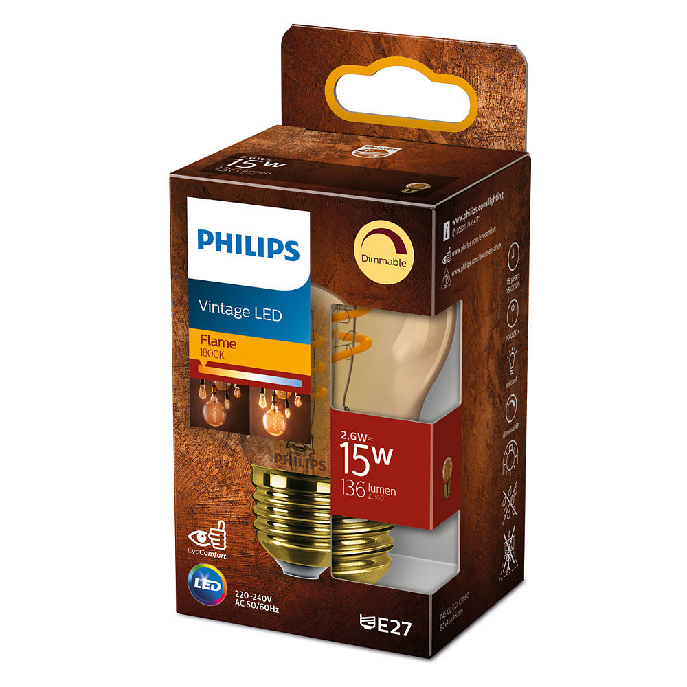 PHILIPS LED CLASSIC 15W P45 E27