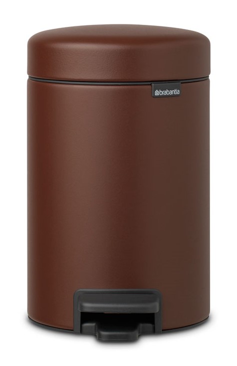 BRABANTIA PEDAL BIN 3L MINERAL COSY BROWN